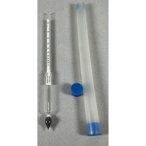 Brewer's Edge Hydrometer 60°F Homebrew Beer Wine Tester w Case